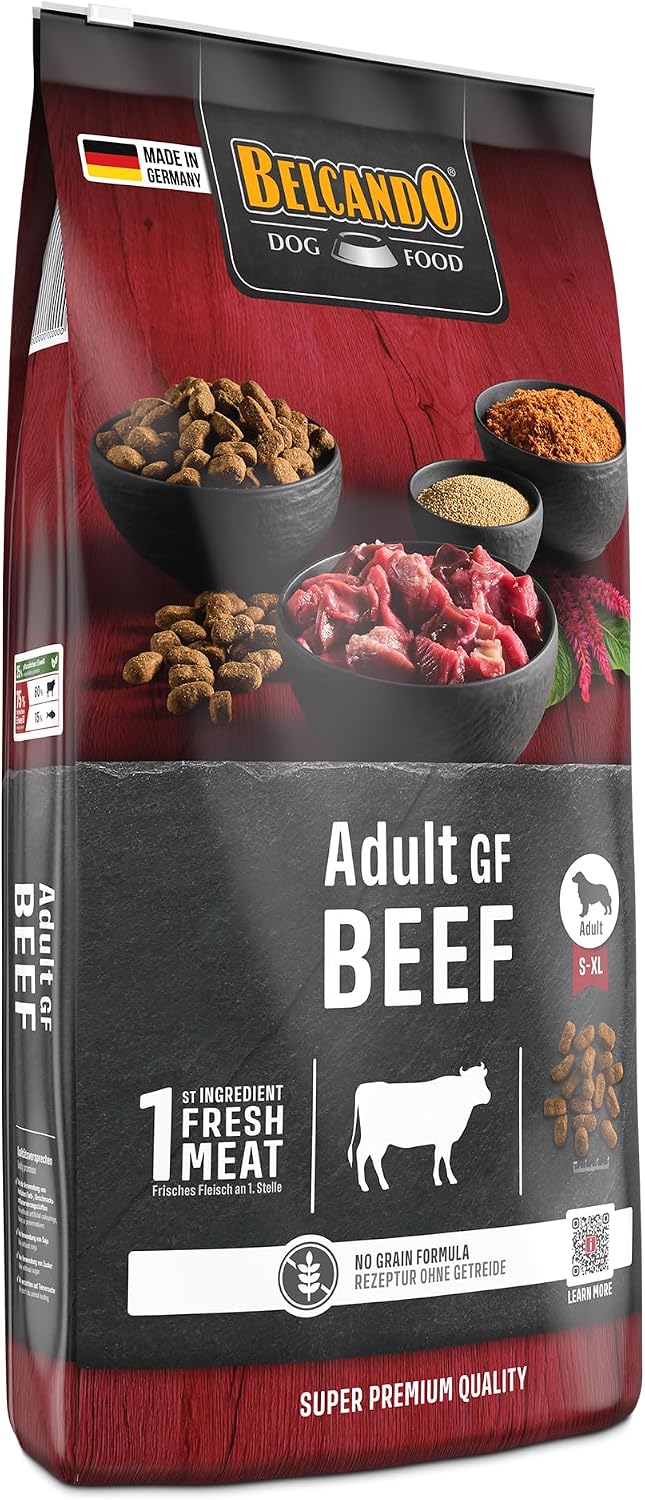 Trockenfutter getreidefrei Rind 1- BELCANDO Adult GF verschiedene Sorten