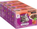 Whiskas Senior 11+ Nassfutter Gefluegel 12x85g (48 Beutel) verschiedene Sorten 10