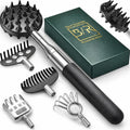 Rueckenkratzer ausziehbar 5 Koepfe Edelstahl - verstellbar, Geschenkidee