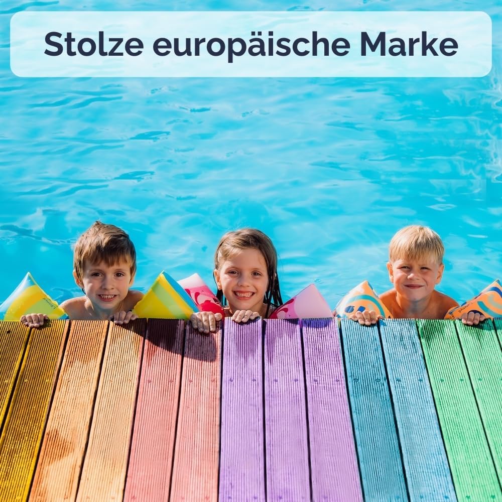 Limmys Kinder-Schwimmfluegel 1-6 Jahre, doppelte Luftkammer, rutschfest