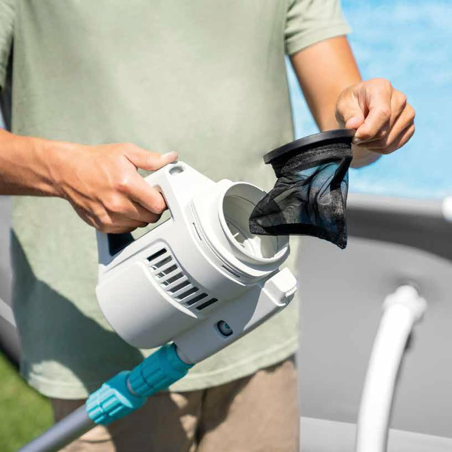 Intex Handstaubsauger Poolreinigung ZR100 37x11x19 cm (28626)