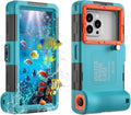 Unterwasser Handyhuelle IP68 15 m wasserdicht kompatibel mit iPhone 17/17 Pro/Pro