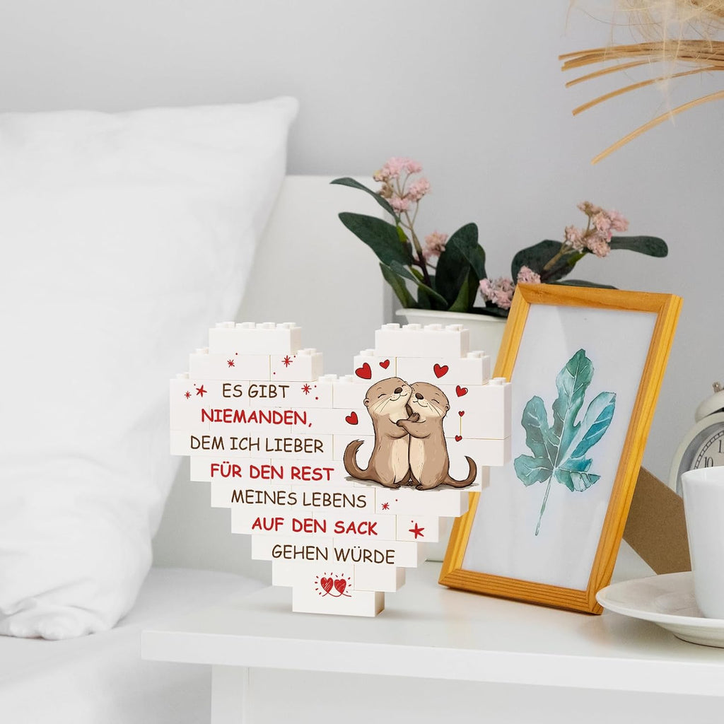 Ich liebe dich Geschenk fuer Paare Valentinstag Jahrestag Hochzeitstag
