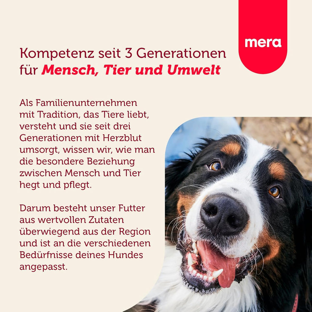 MERA Essential Softdiner Trockenfutter Geflügel für sportliche Hunde
