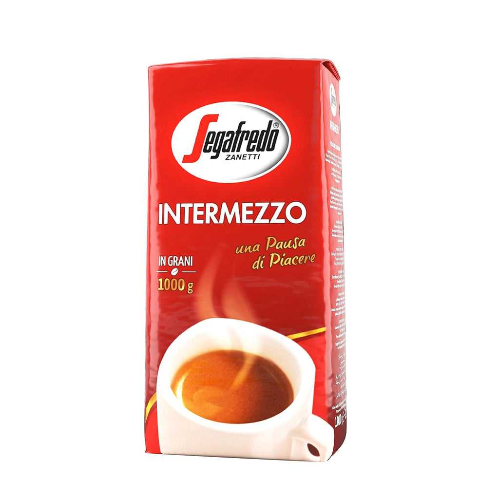 Segafredo Intermezzo Kaffeebohnen 1 kg ganze Bohnen mittlere Roestung