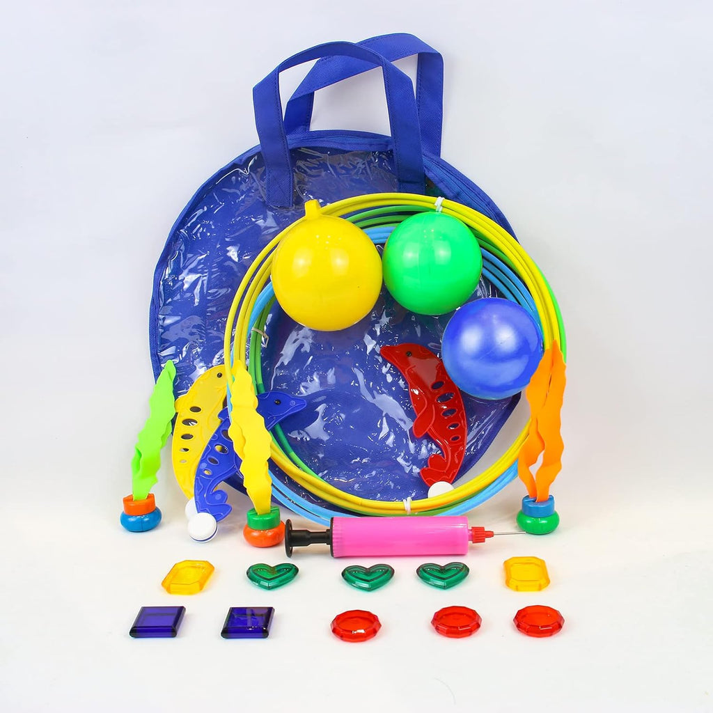Pool Spielzeug Kinder Tauchspielzeug Tauchringe Set Wasserspielzeug 5-12 Jahre