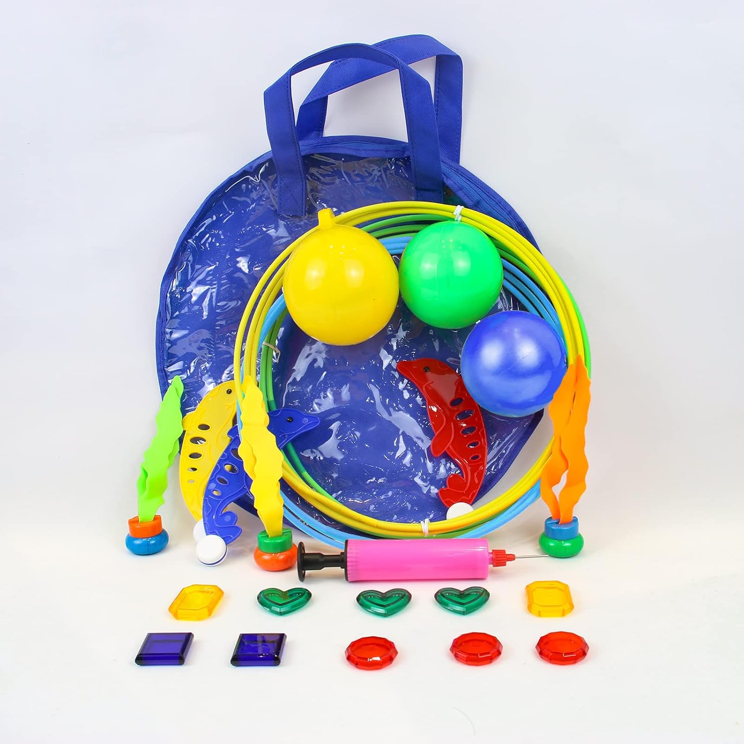 Pool Spielzeug Kinder Tauchspielzeug Tauchringe Set Wasserspielzeug 5-12 Jahre