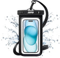 JOTO wasserdichte Handytasche IPX8 bis 7" Universal Huelle Schwarz