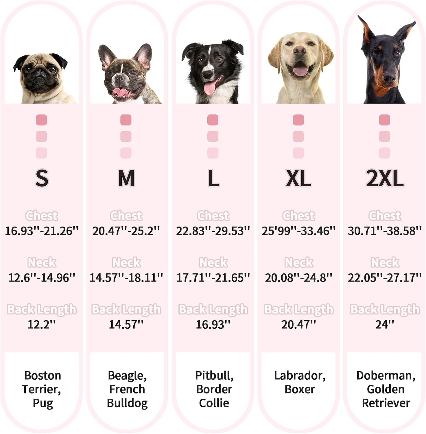IECOii Kuehlweste Hund verstellbar L-XL rosa Sommer Kuehlgeschirr Mikrofaser