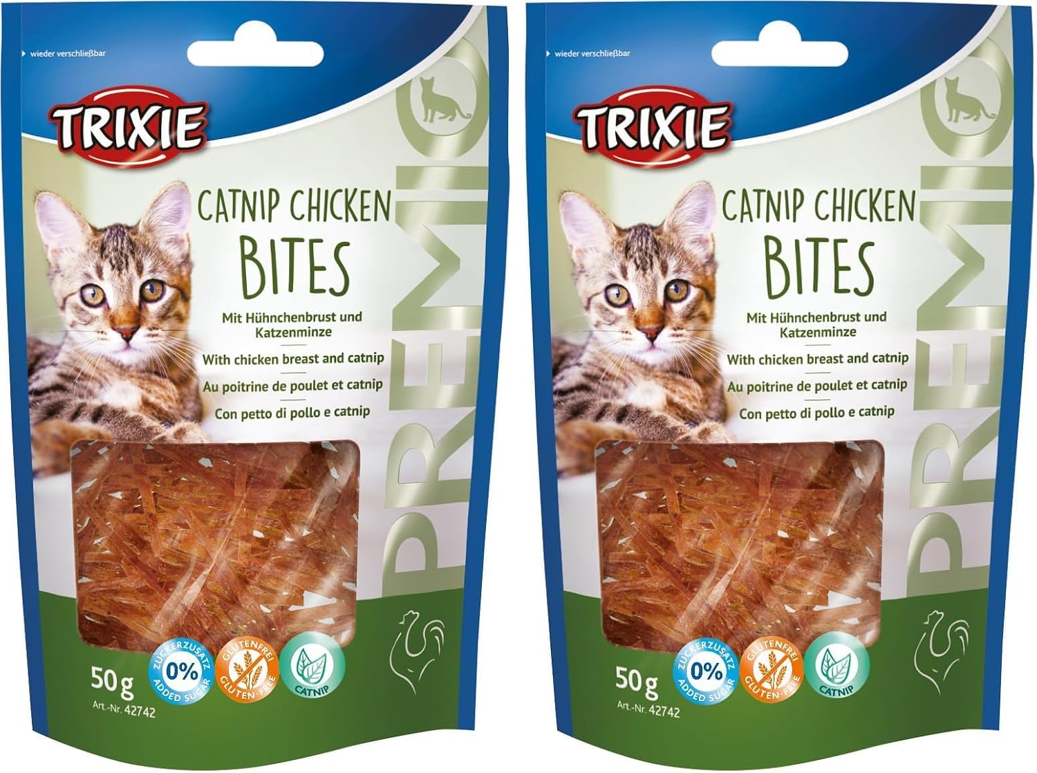 Trixie Premio Katzenminze Chicken Bites Snack