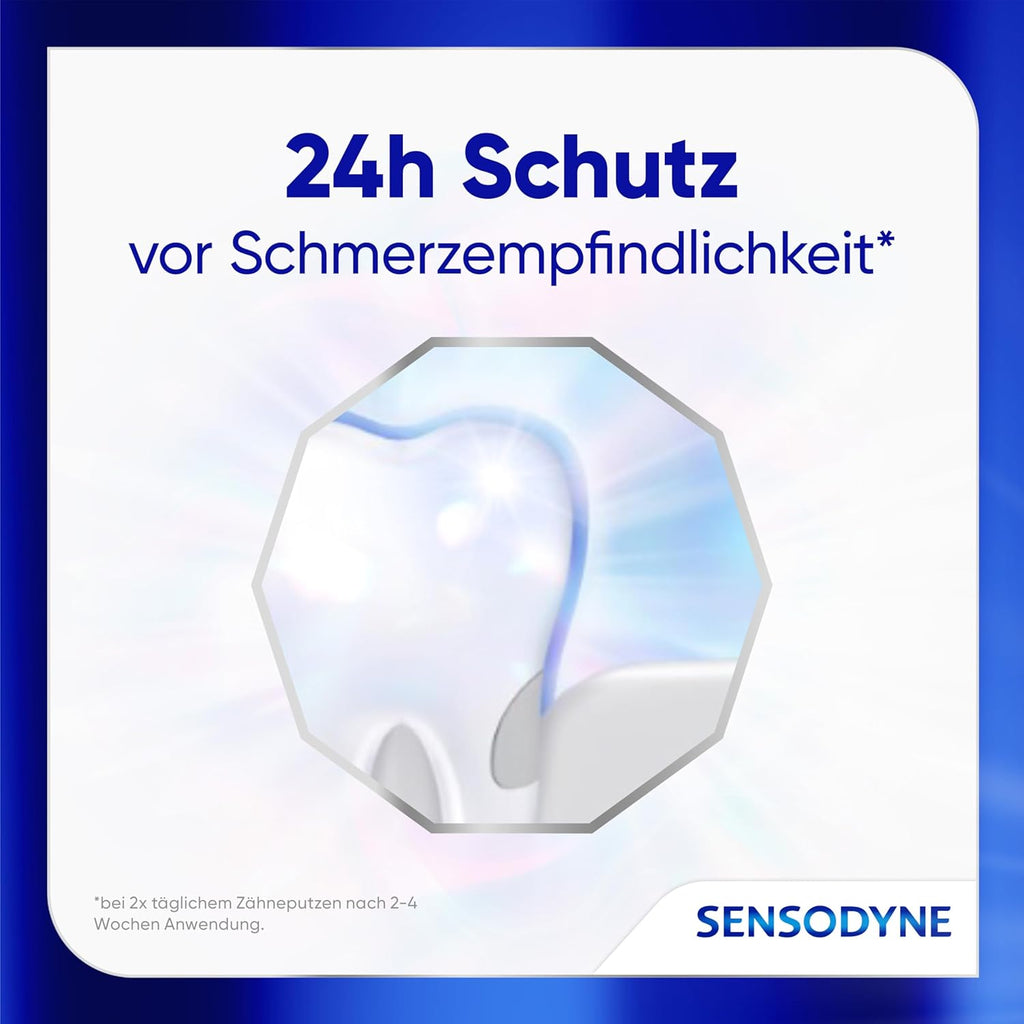 Sensodyne Advanced White Zahnpasta 75 ml schonendes Whitening fuer empfindliche Z