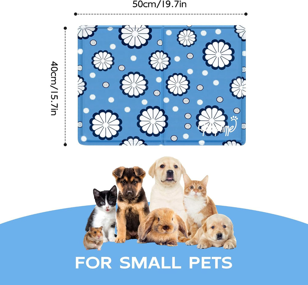 Pet Prime Kuehlmatte 50x40 cm fuer Hunde Haustierkuehlmatte Kiste Huette Bett