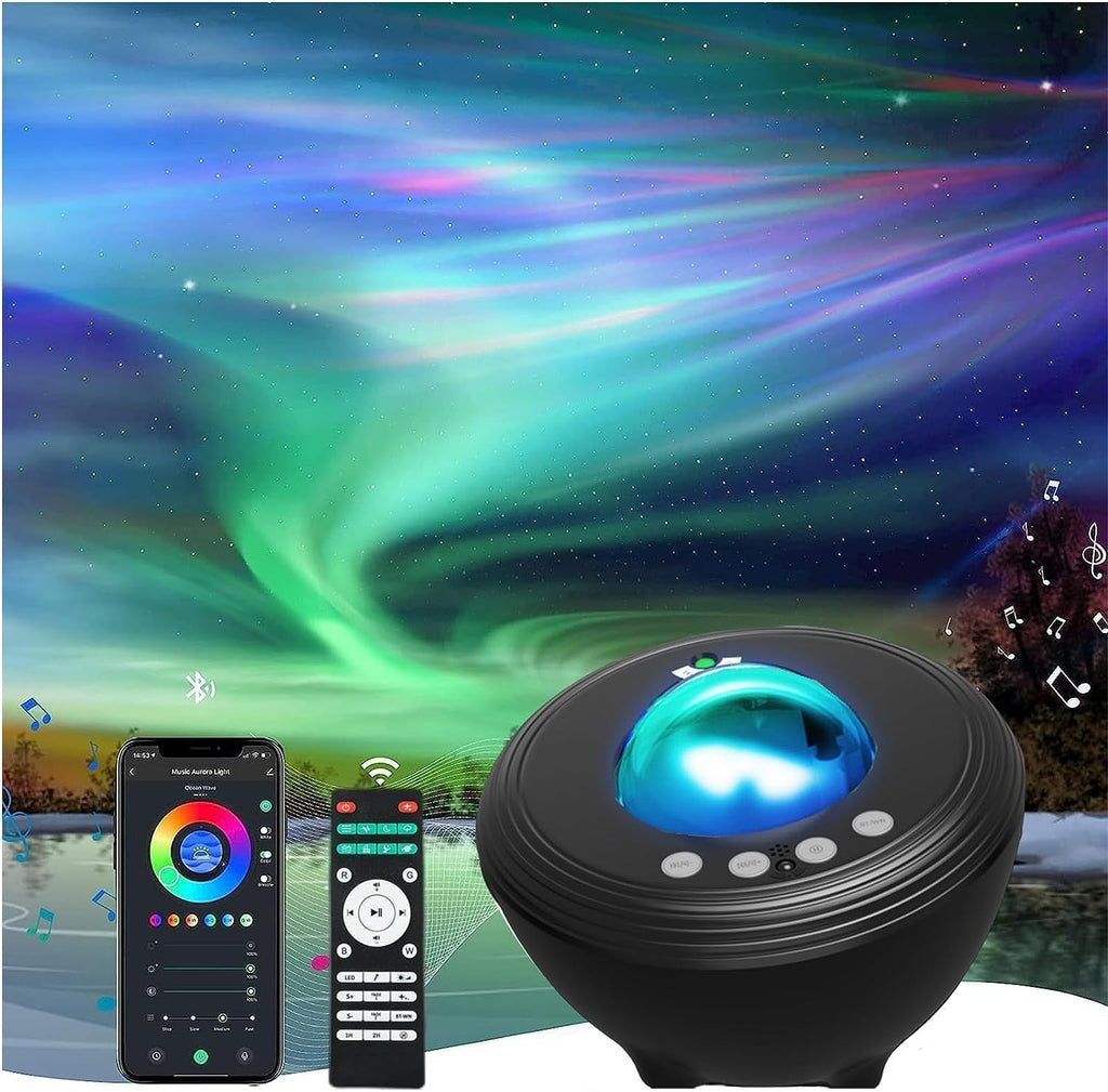 Galaxy Sternenprojektor 13‑in‑1 Planetarium Nachtlicht fuer Schlafzimmer