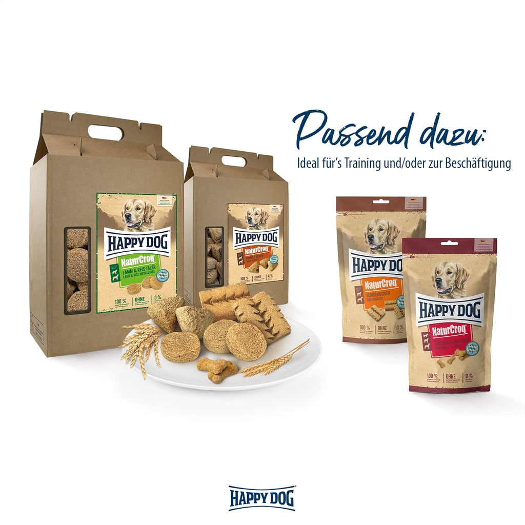 Happy Dog NaturCroq Lamm & Reis Trockenfutter mit Kräutern 15 kg
