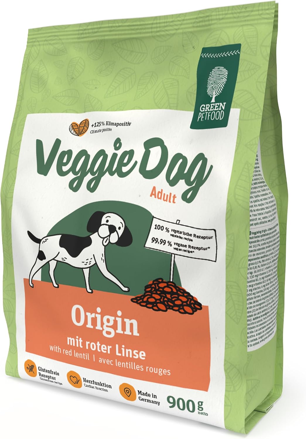 Green Petfood VeggieDog Adult vegetarisches Trockenfutter weizenfrei