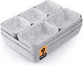 Filz Schubladen-Organizer 9er Set, Aufbewahrungsboxen 4 Groessen fuer Buero Tisch