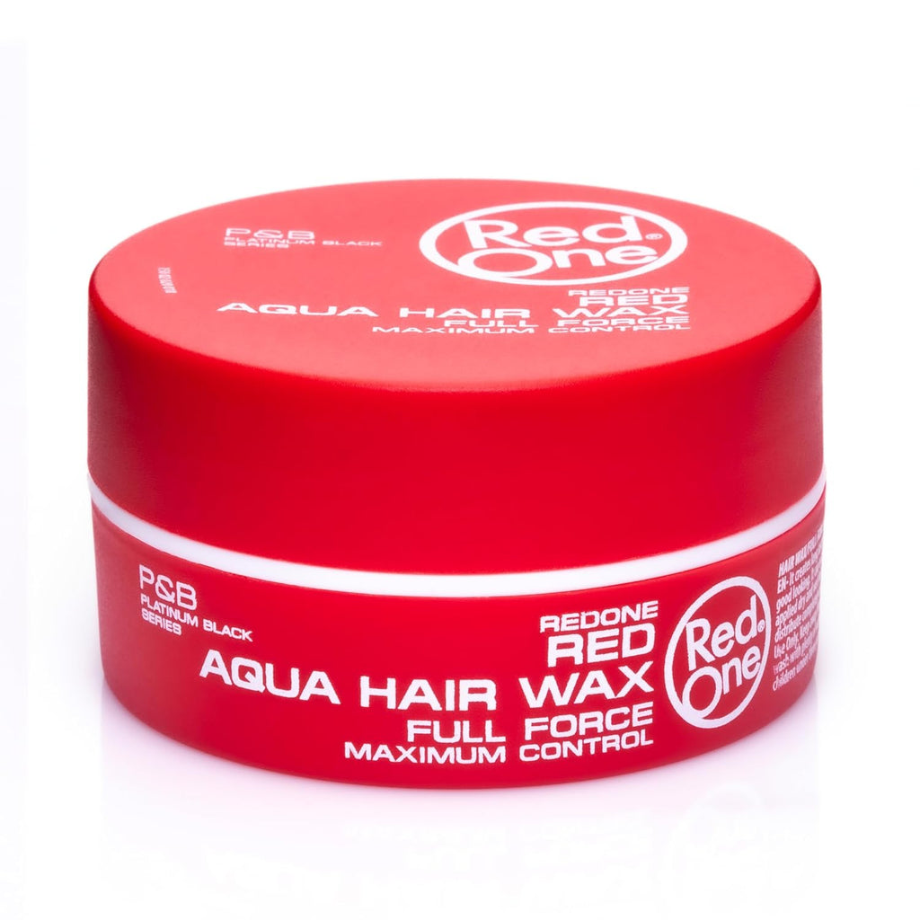 Aquatisches Haarwachs 150 ml Rot Ultra Halt Kantenkontrolle Erdbeerduft