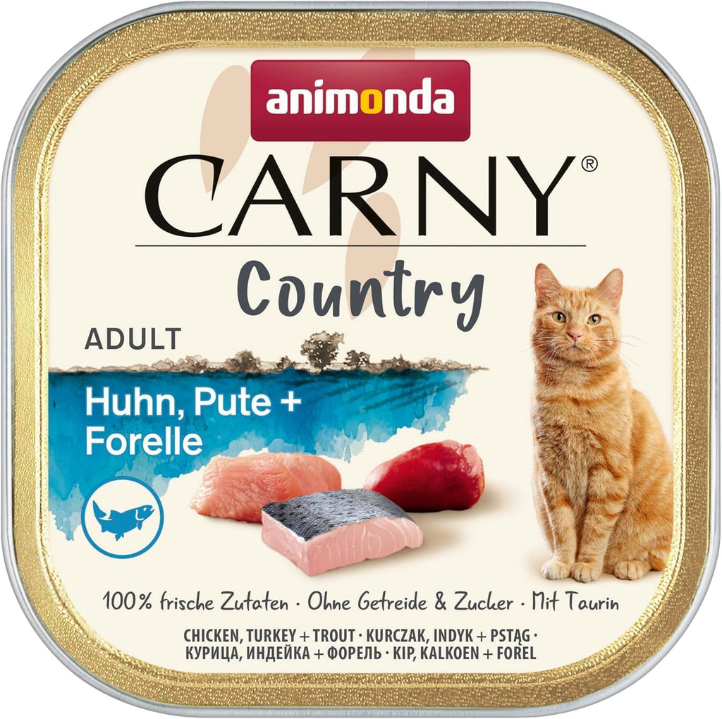 Animonda Carny Country Katzenfutter nass 6x100g Home Mix getreidefrei