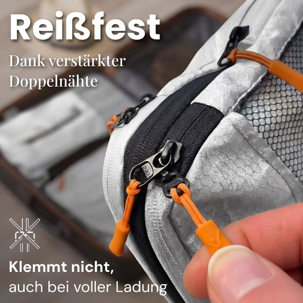 Packing Cubes Kompressions Reise Koffer Organizer Set - Gepaeck Ordnung