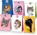 Geschenktueten 12er Set Katzenmotiv Papiertueten Goodie Bags Party Suessigkeiten