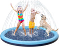 Kinder Wassersprinkler 200 cm mit Antirutschfunktion Hund-Motiv Blau