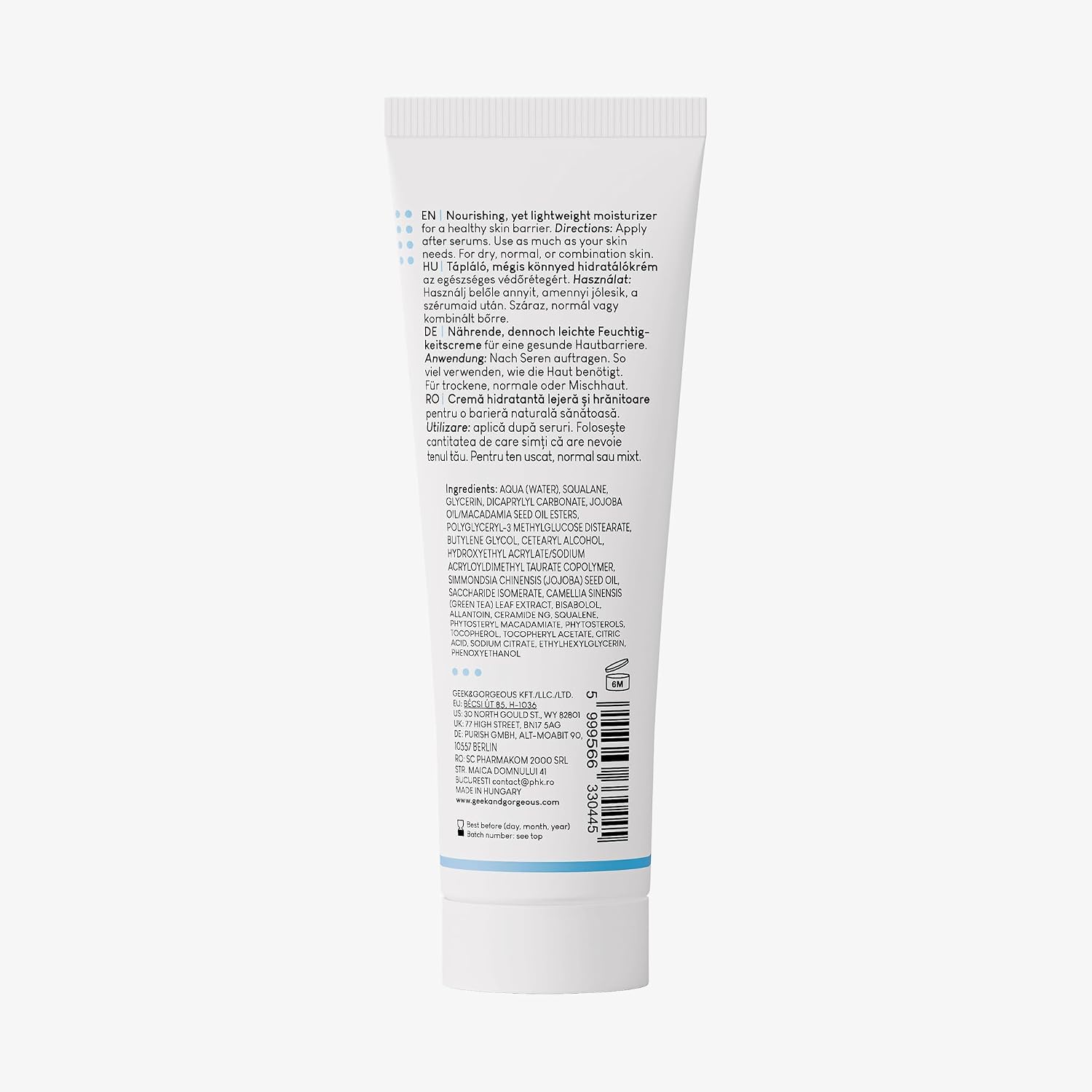 Geek & Gorgeous Happier Barrier Creme 50 ml pflegend fuer gesunde Hautbarriere