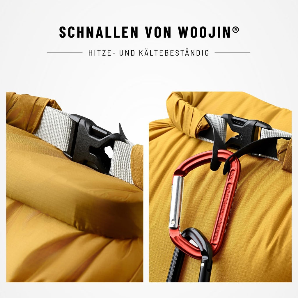 NORDKAMM Dry Bag // wasserdichter Packsack ROBIC® Nylon 10000 mm
