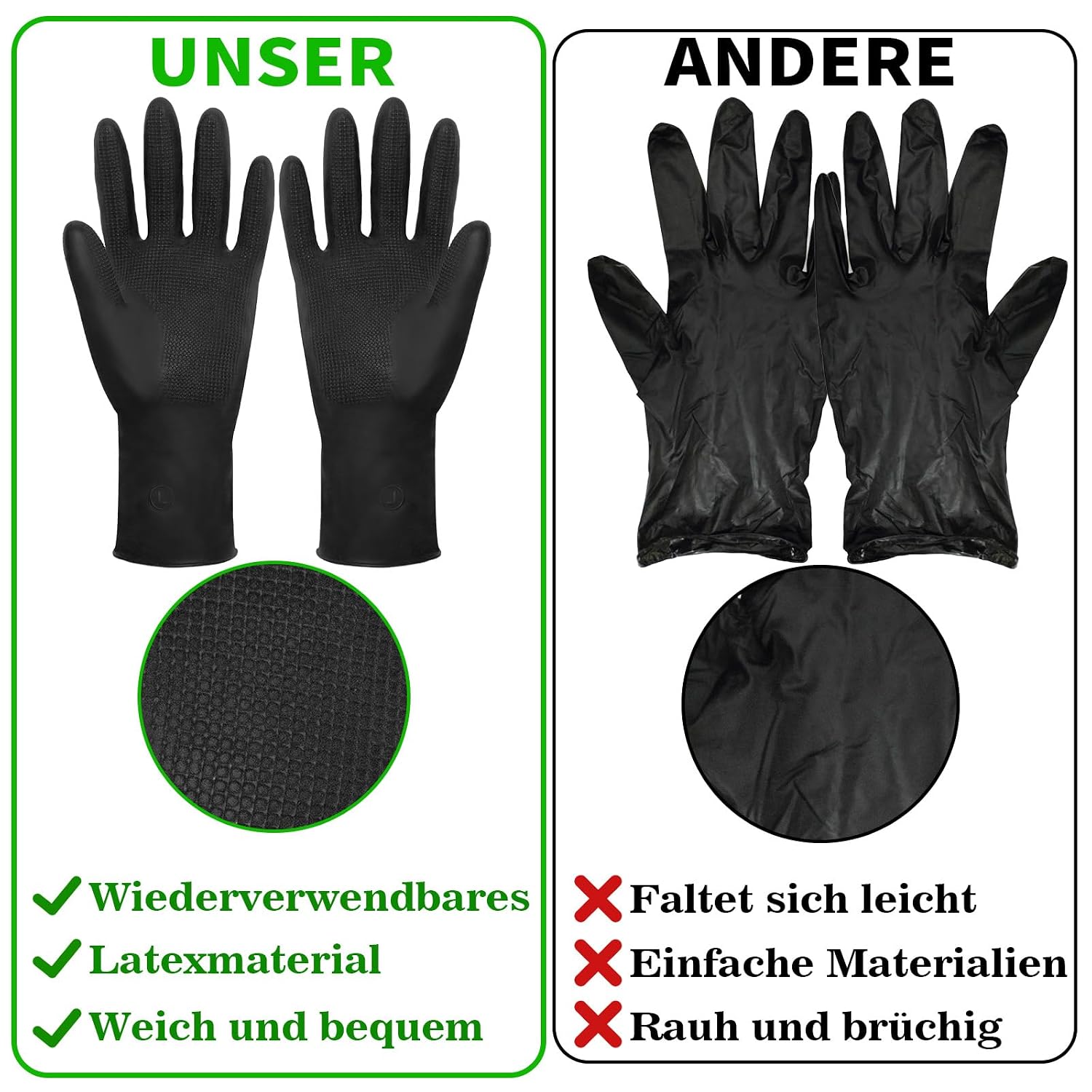 NEPAK Haarfaerbepinsel Set 24-teilig mit Schale und verschiedenen Pinseln