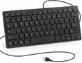 CUQI Mini Tastatur 78 Tasten kabelgebunden USB-A ergonomisch kompakt
