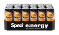 Spezi Energy Drink Dose 24 x Cola und Orange mit Koffein Vitamine