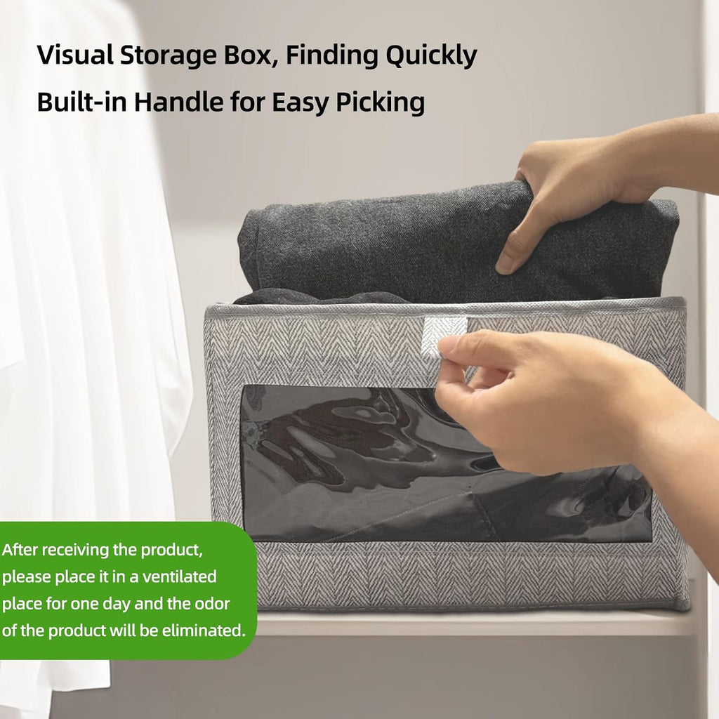 Schrank Organizer 2er Set 40×30×20 cm Aufbewahrungsbox faltbar