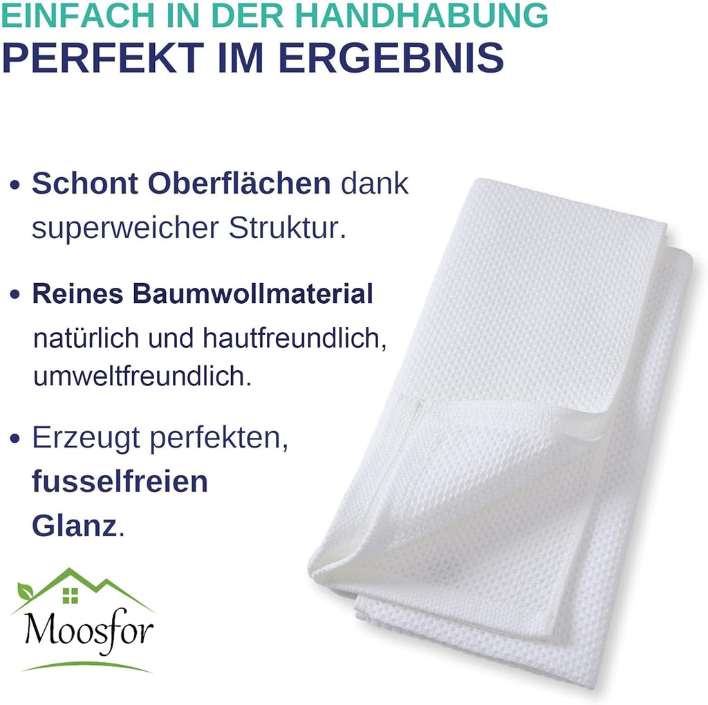 Geschirrtuecher 6er Set 100% Baumwolle 30×30 cm saugfaehig Dunkelgrau 30cm-72cm