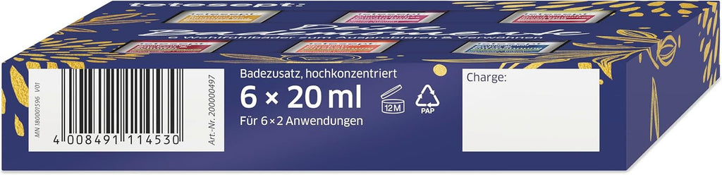 Tetesept Baeder Geschenkset 6 x Badezusatz Probierset Bademomente