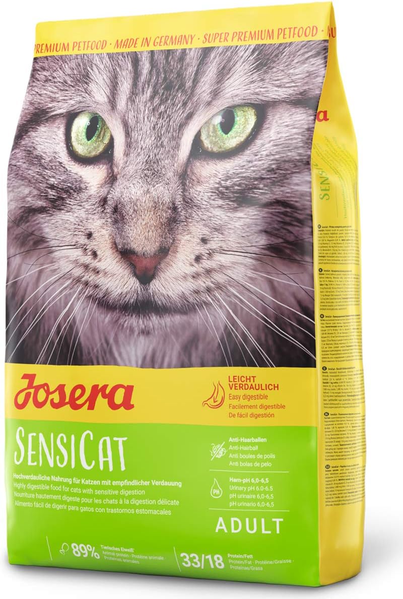 Katzenfutter SensiCat verschiedene Sorten Gefluegel Geschmacklos weizen