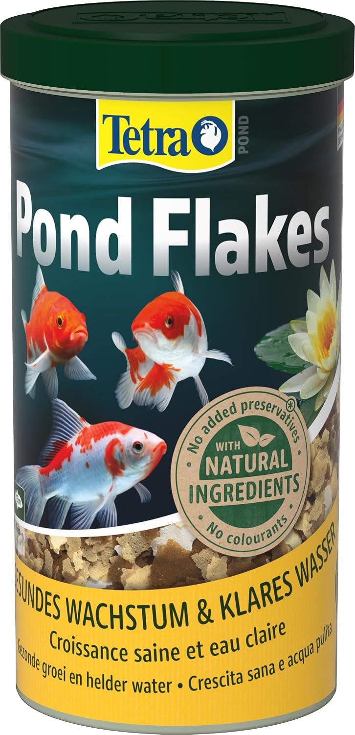 Tetra Pond Flakes Fischfutter Flocken fuer junge Teichfische