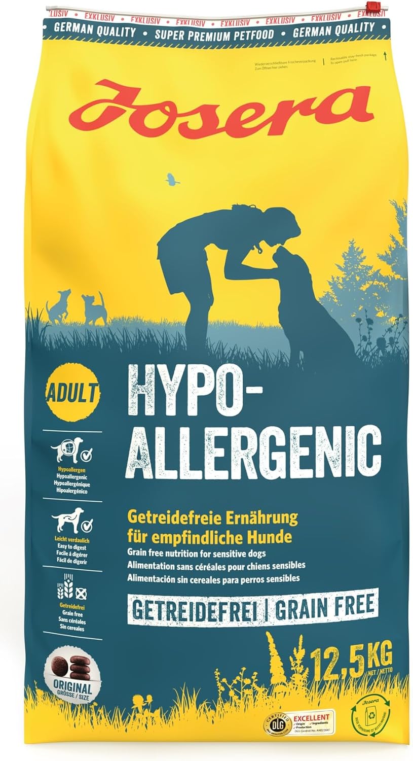 Josera Adult Hypoallergenic Trockenfutter mit Insektenprotein fuer Hunde