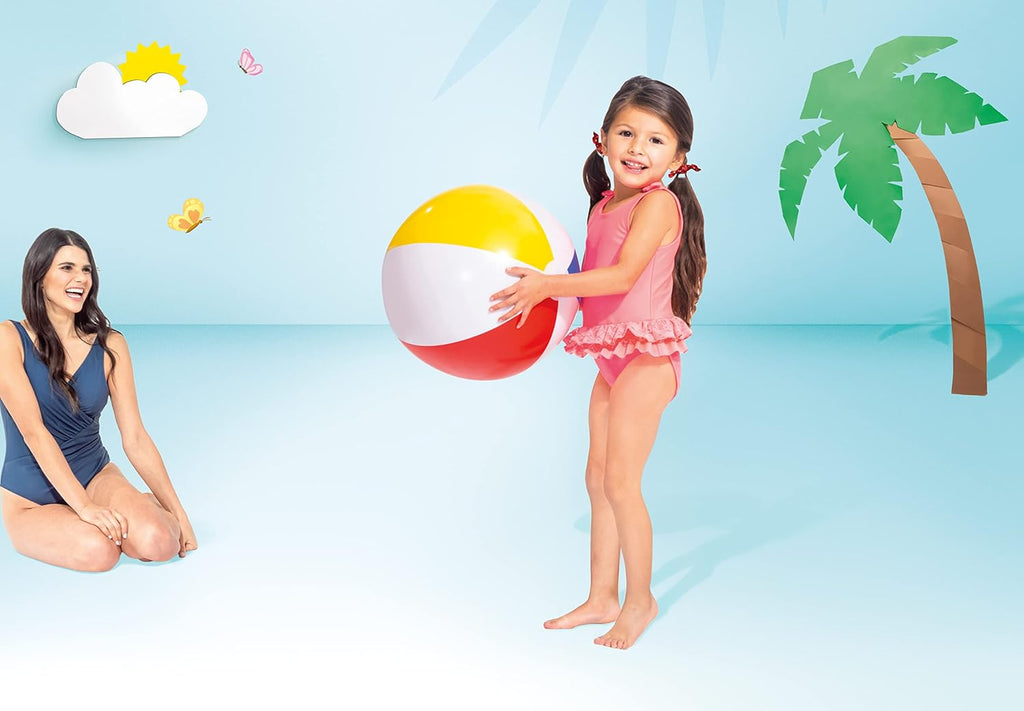 Intex 59020NP Aufblasbarer Ball 51cm Wasserball Strandball Poolball Vinyl Bunt