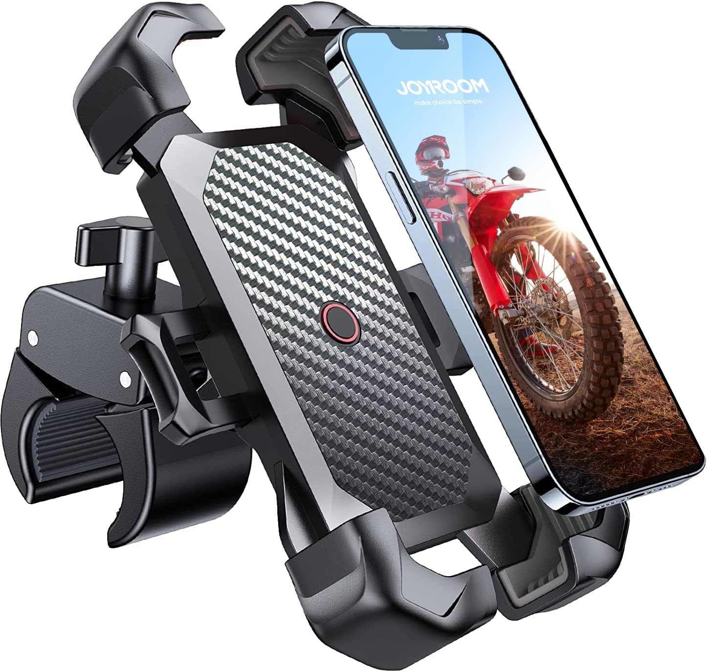 Handyhalterung Fahrrad Lenker 360° drehbar Autolock Smartphone Halter