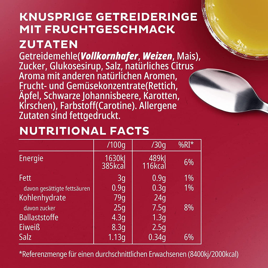 Kellogg’s Froot Loops Fruehstueckszerealien Fruchtgeschmack 375 g