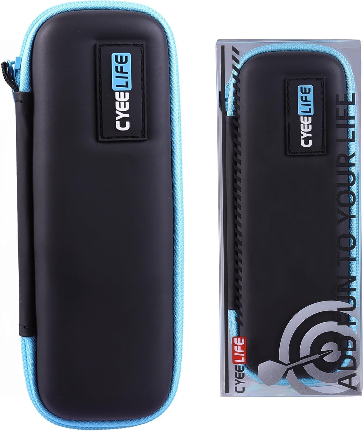 Cyeelife Softdart Pfeile 18 g 3 Stueck mit 30 Ersatzspitzen und Tasche