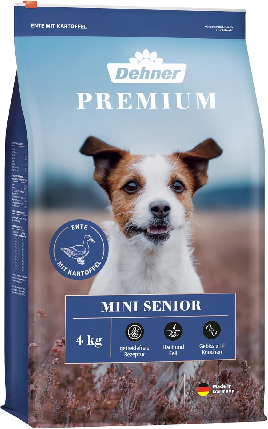 Dehner Premium Hundefutter Maxi Adult getreidefrei Rind Lamm Kartoffel -12,5k