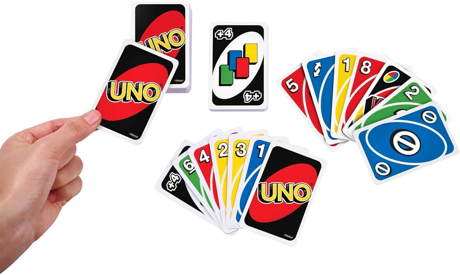 Mattel UNO Kartenspiel Reise Ausgabe 2-10 Spieler ab 7 Jahren