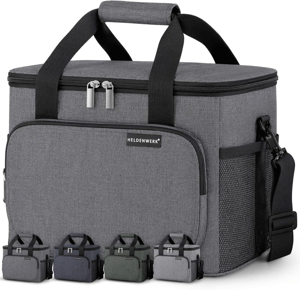 HELDENWERK faltbare Kuehltasche wasserdicht auslaufsicher 12 Std.
