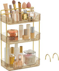 SONGMICS Make-up Organizer Kosmetik Aufbewahrung 3 Ebenen 2 Zubehoertypen
