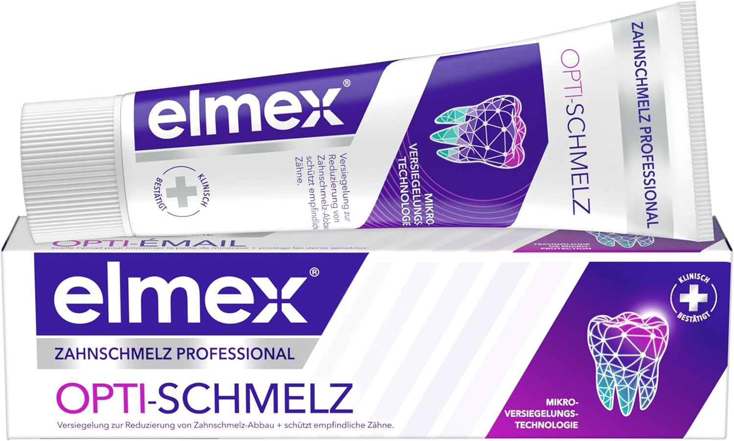 Elmex Opti-Schmelz Professional Zahnpasta Fluorid Schutz