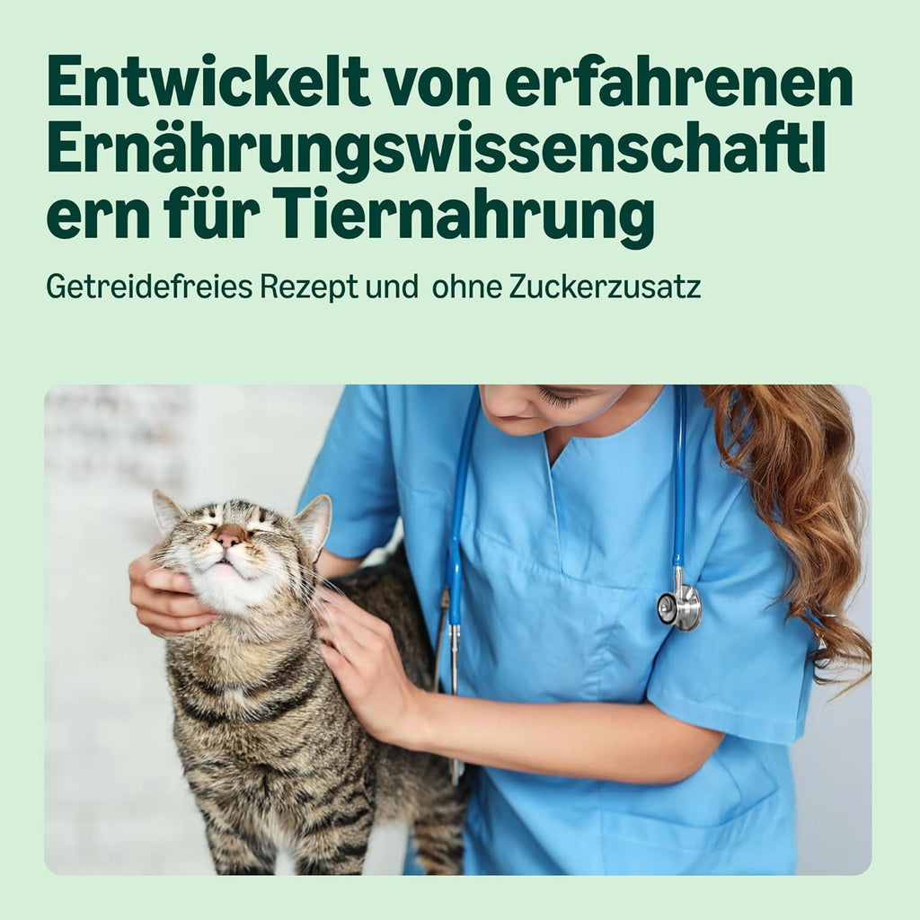 Katzen Nassfutter Pastete Huhn getreidefrei Dose 12 Stueck