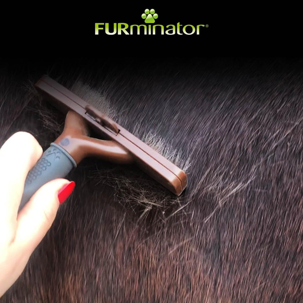 FURminator Pferd Unterwollbürste Deshedding Tool Pferdestriegel