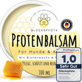 Pfotenbalsam 100 ml fuer Hund und Katze gegen trockene rissige Pfoten