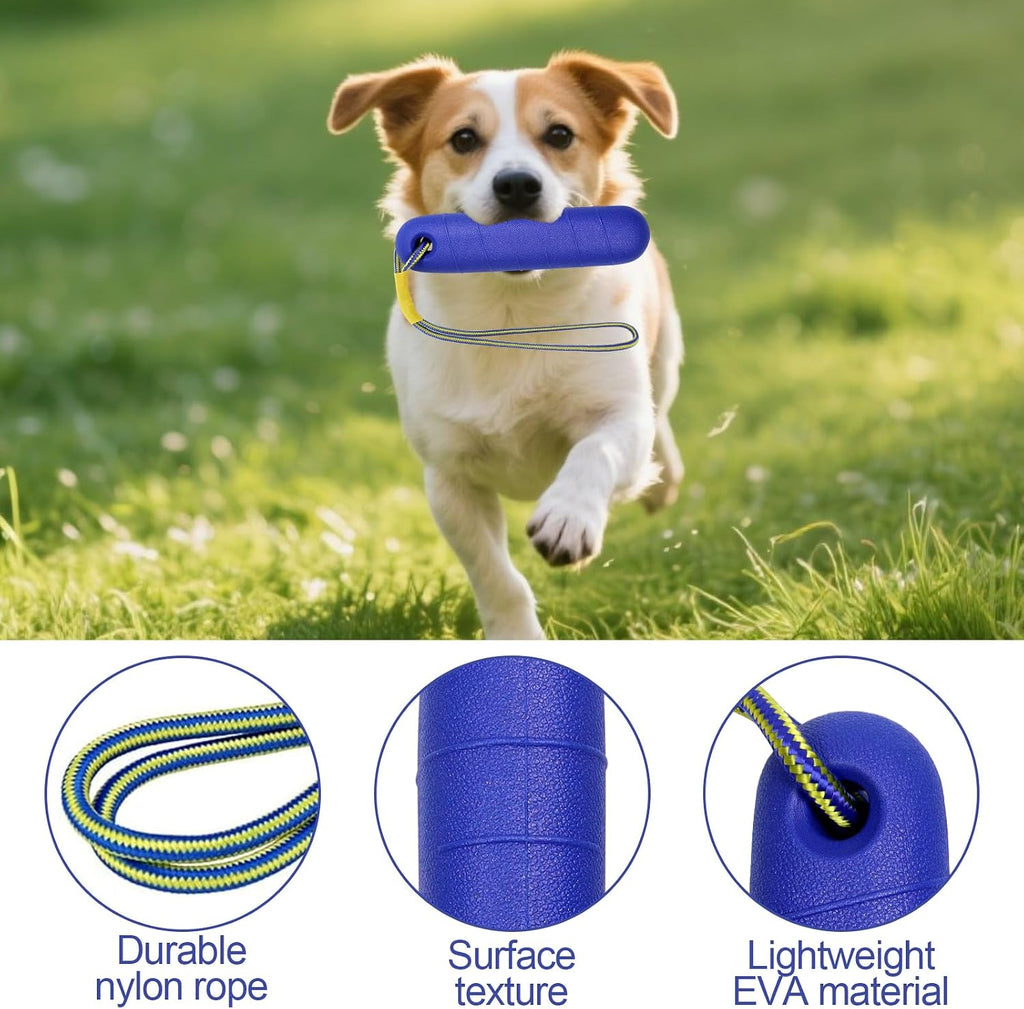 Hundespielzeug 22 cm Schwimmend mit Nylonseil fuer Mittelgrosse bis Grosse Hunde Ap