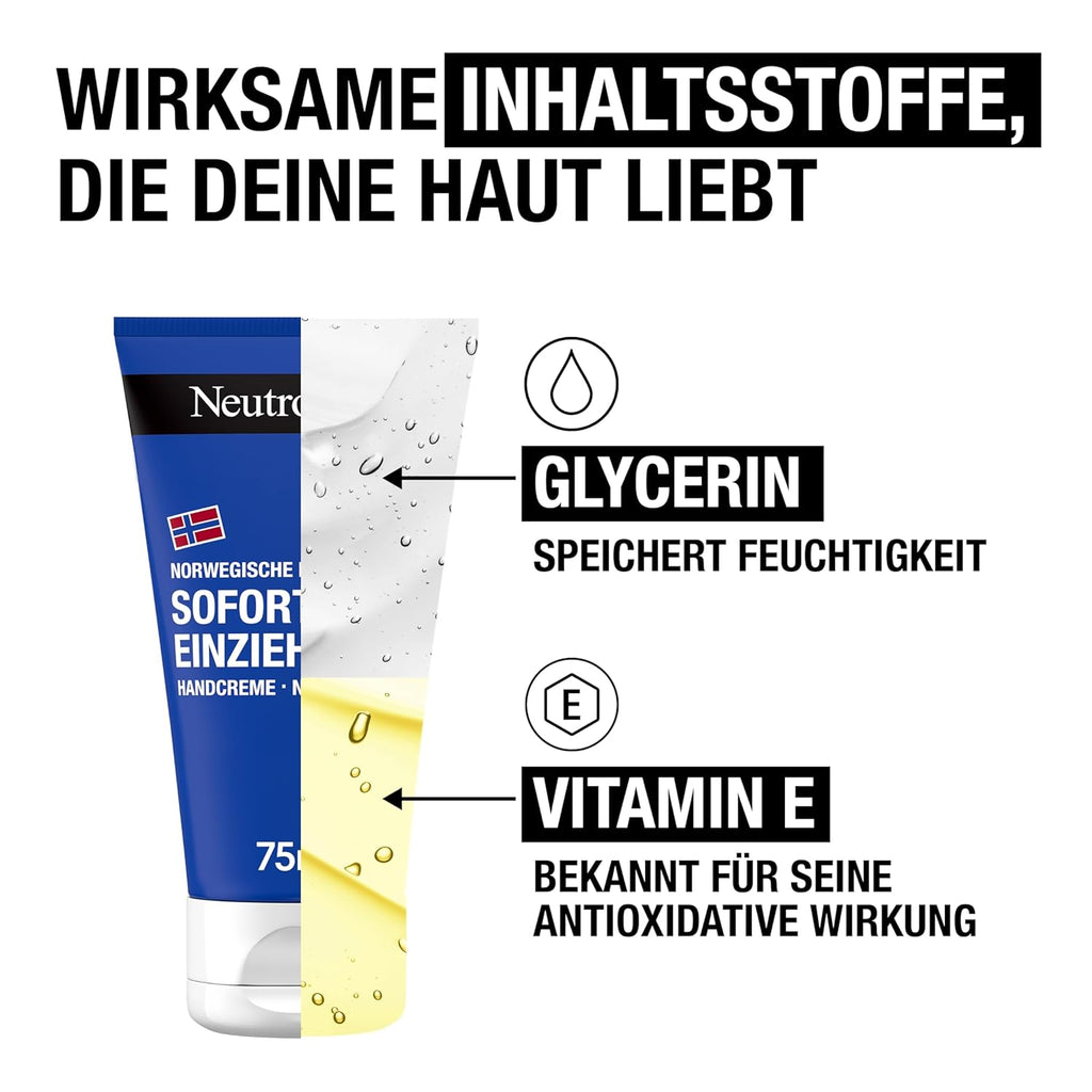 Neutrogena Handcreme leicht, schnell einziehend, nicht fettend